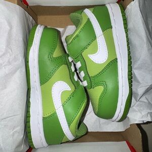 Kids Nike Dunk Low Green